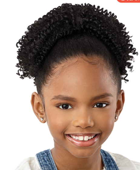 Lil Looks – Drawstring Ponytail – Coily Puff 8″