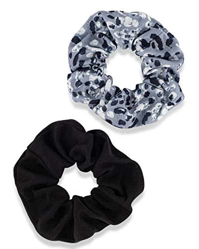GOODY Hair Ouchless Painfree Women's Hair Scrunchie, Black, 8 Count