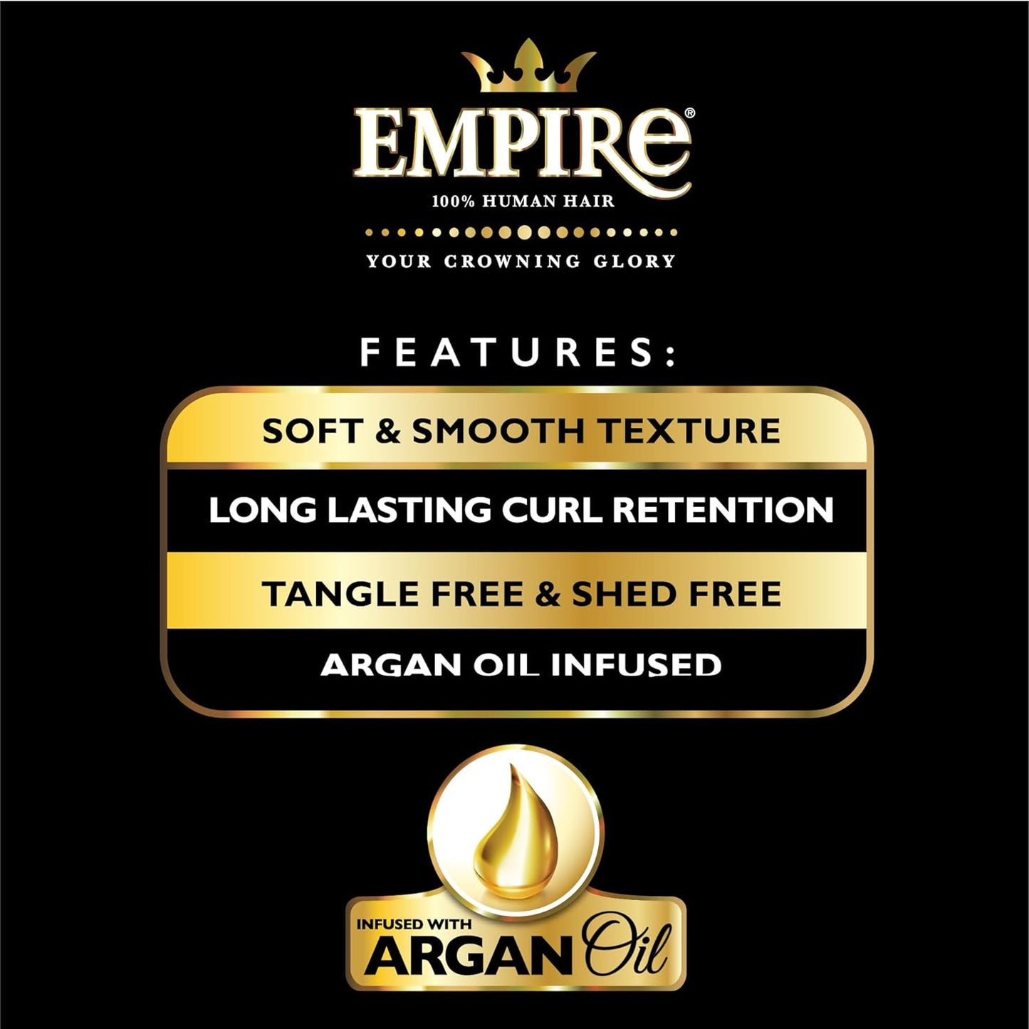 Sensationnel Empire Human Hair Weaving - Ocean Wave