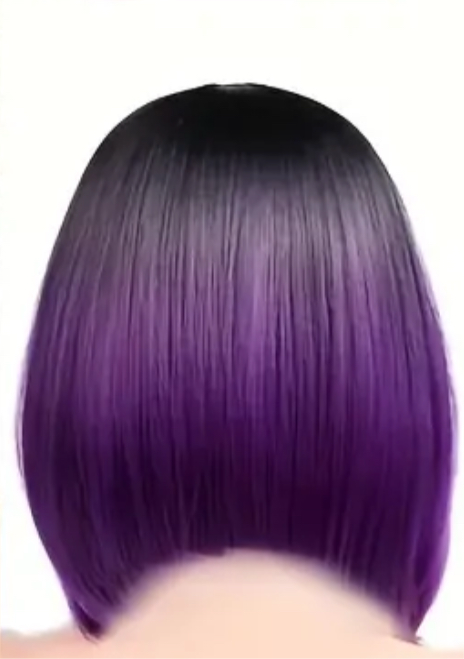 Bob Style Synthetic Wig, 12 Inches Diann