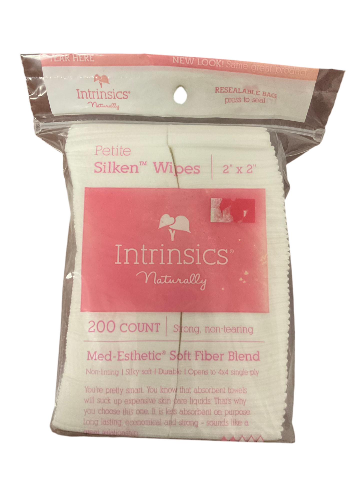 IntrinsicsPetite Cotton Gauze and Silken Wipes