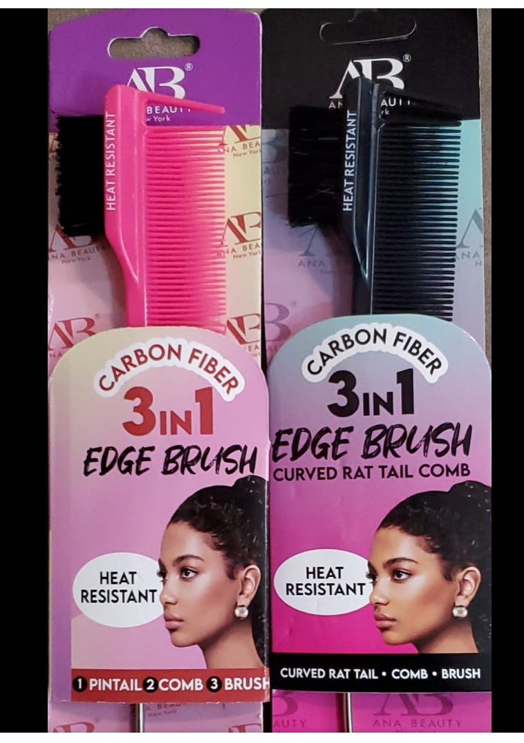Carbon Fiber 3in1 Edge Brush