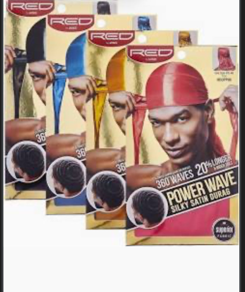Red By Kiss Power Wave Silky Satin Durag