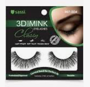 Sassi 3D Faux Mink Eyelashes