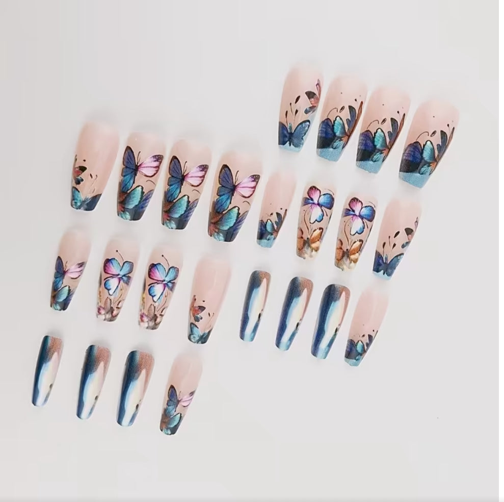 Nails Bling Butterfly
