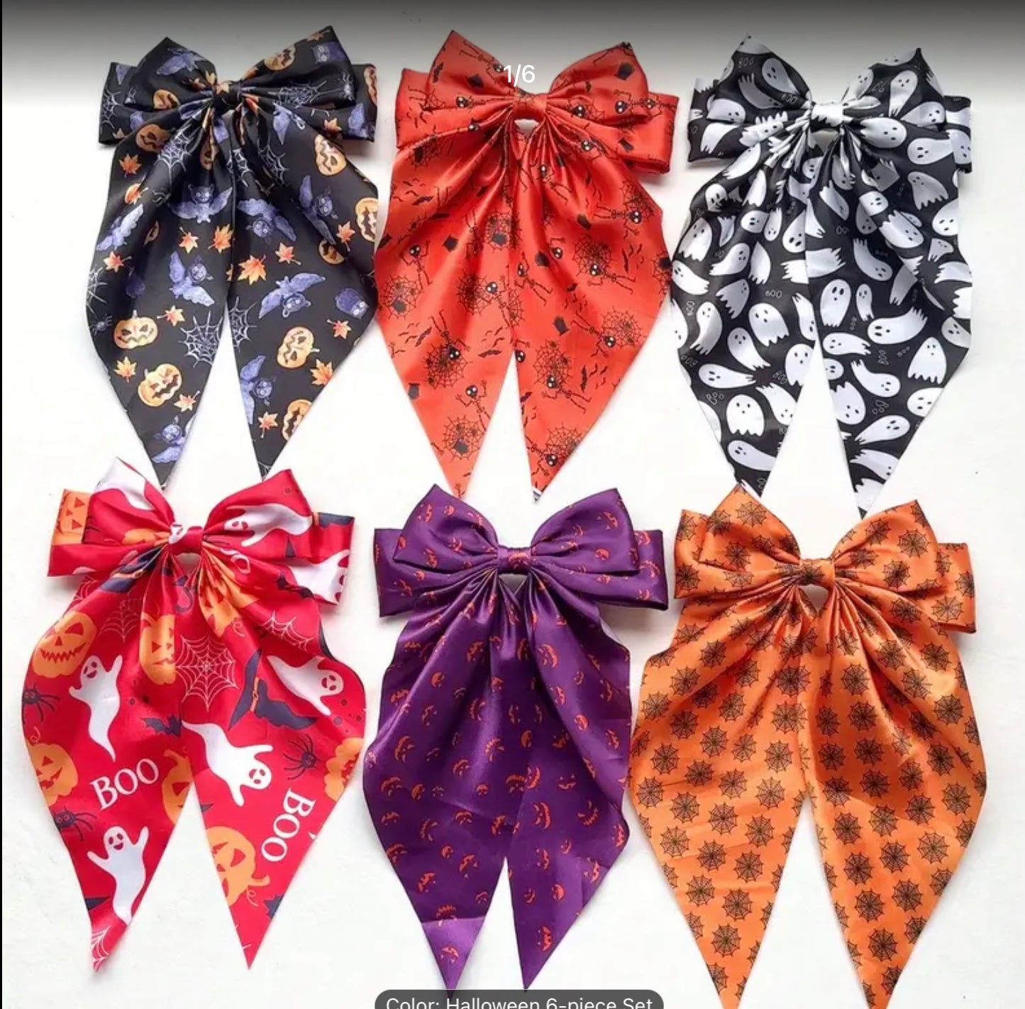 Halloween Hair Bows