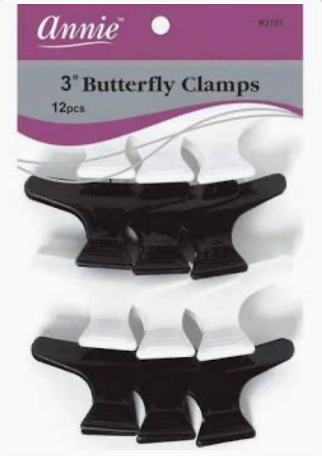 Annie Butterfly Clamps 3”