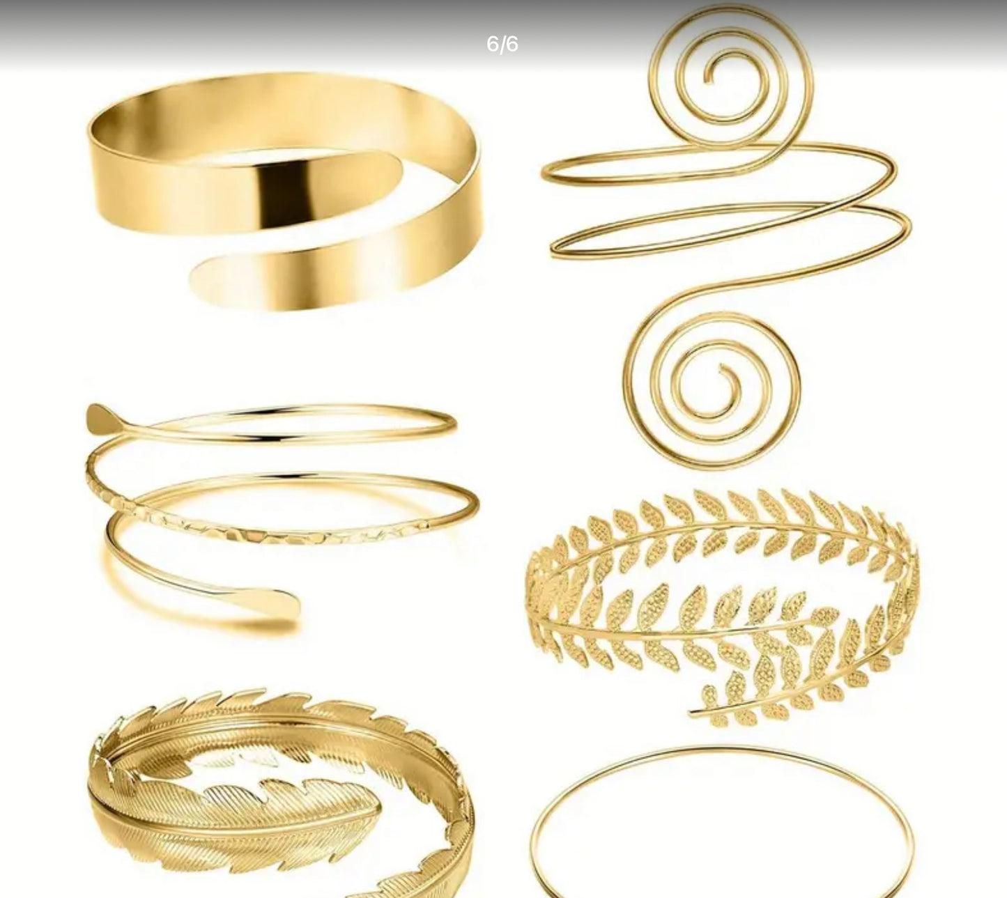 Upper Arm Cuff Bands