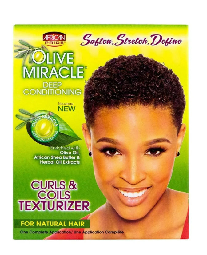 African Pride Olive Miracle Curls & Coils Texturizer