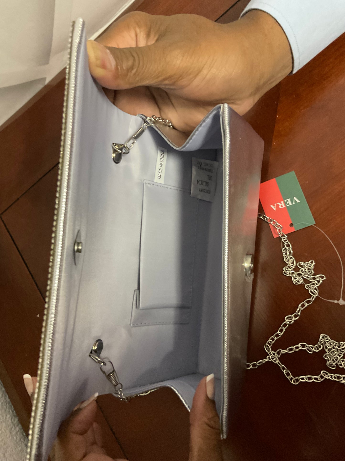 DIOR Rhinestone Clutch