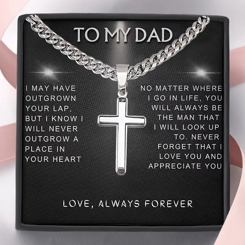 “TO MY DAD” Necklace and Card