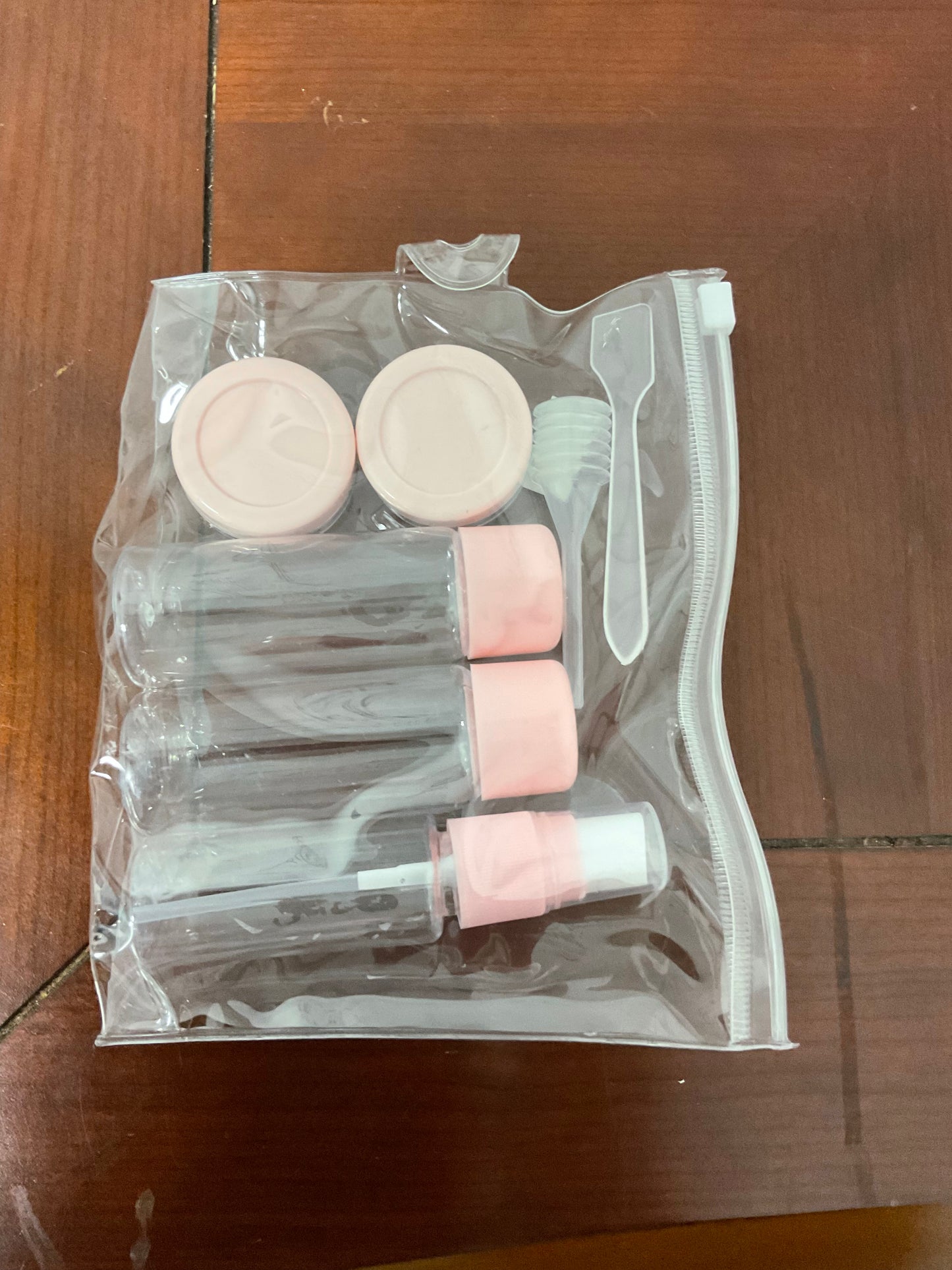 7pc Pink Travel Kit