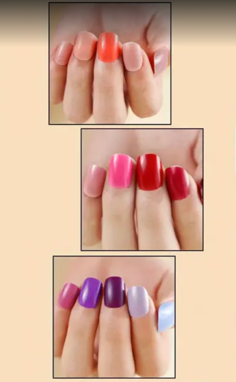 Nails-Mega Pack 570 Short Press On Nails