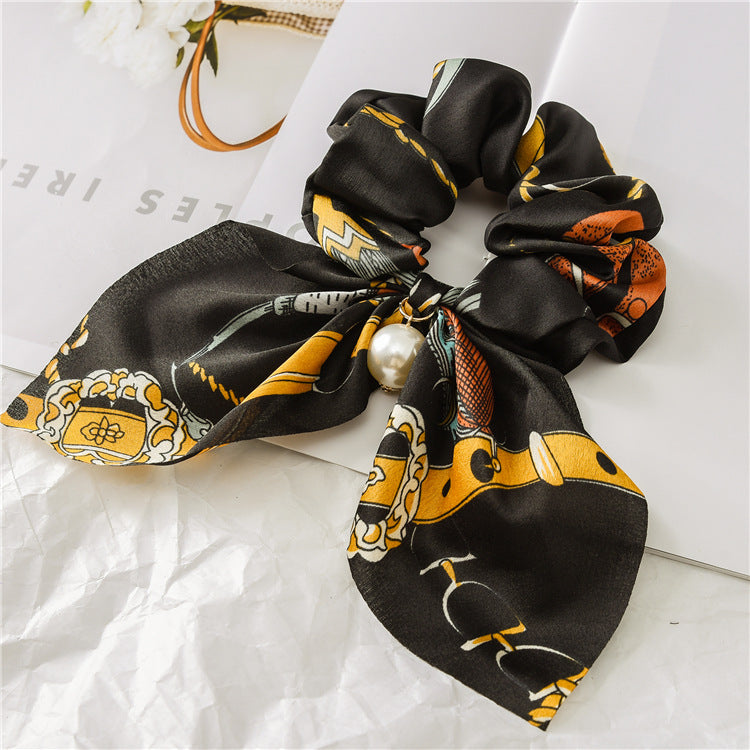 Large Hair Band Women's Hair Knot Knotted Big Bow Hair Rope