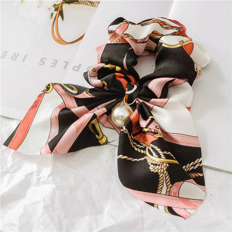 Large Hair Band Women's Hair Knot Knotted Big Bow Hair Rope