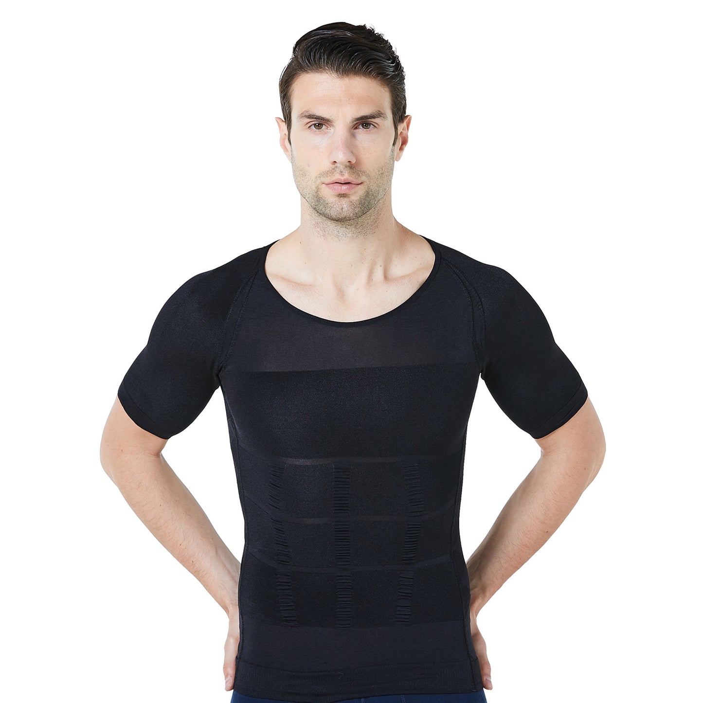 Men's Shapewear Short-Sleeved Corset Abdomen Body Shaper