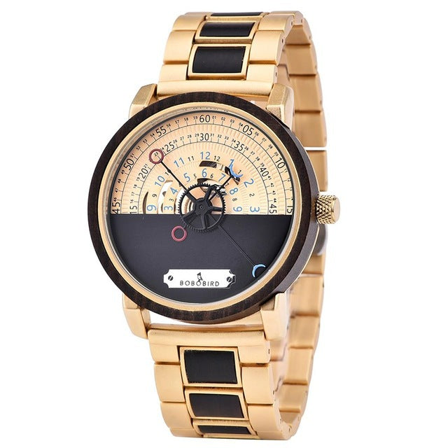 Automatic Wooden Mechanical Men's Watch