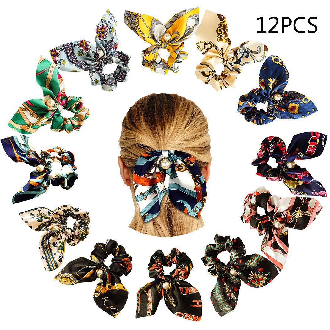 Large Hair Band Women's Hair Knot Knotted Big Bow Hair Rope