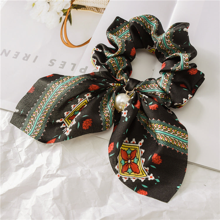 Large Hair Band Women's Hair Knot Knotted Big Bow Hair Rope