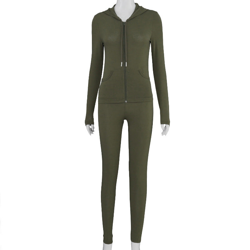 Women's Cardigan Jogger Suit