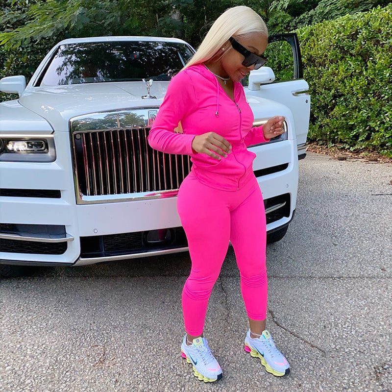 Women's Cardigan Jogger Suit