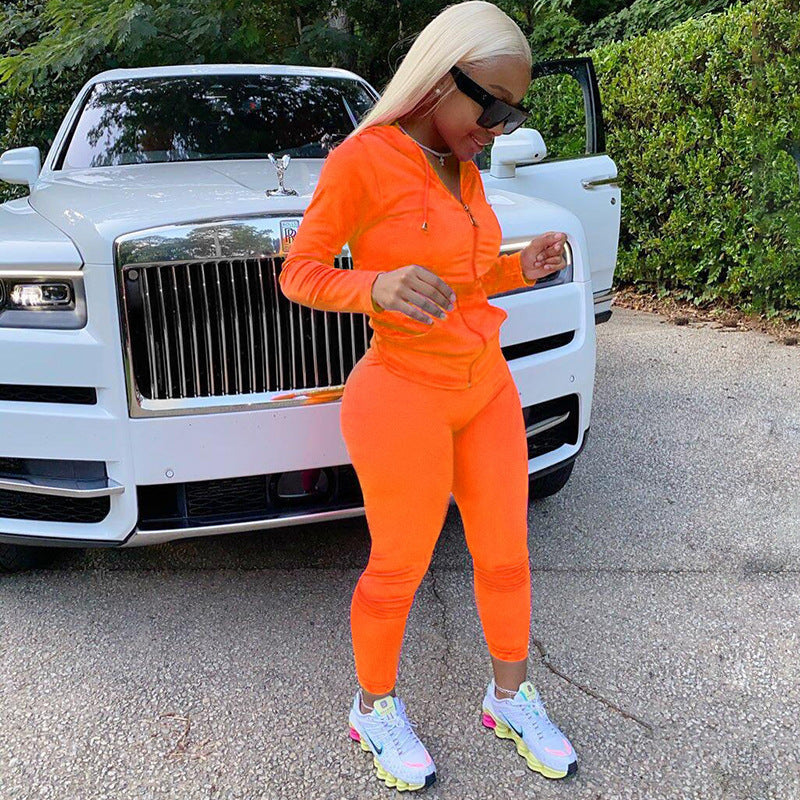 Women's Cardigan Jogger Suit