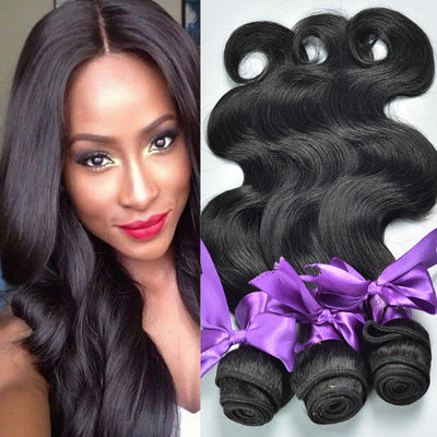 Indian human hair extension, body wave Bundle