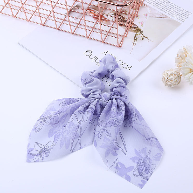 Large Hair Band Women's Hair Knot Knotted Big Bow Hair Rope