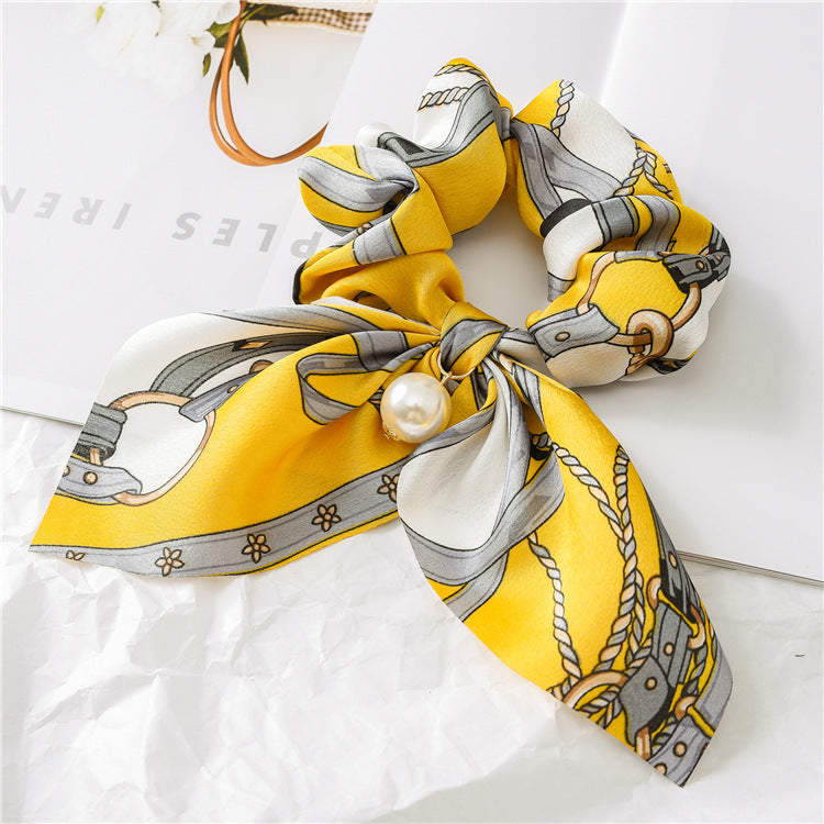 Large Hair Band Women's Hair Knot Knotted Big Bow Hair Rope