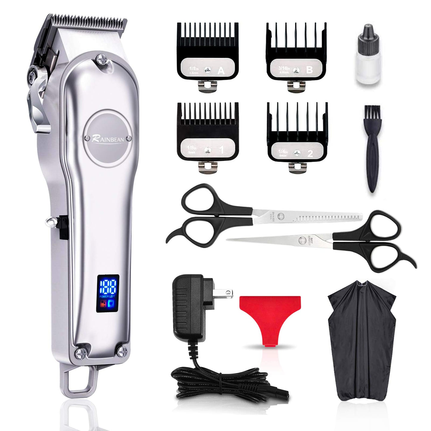 Hair Trimmer 3 in 1 IPX7 Waterproof Grooming Kit