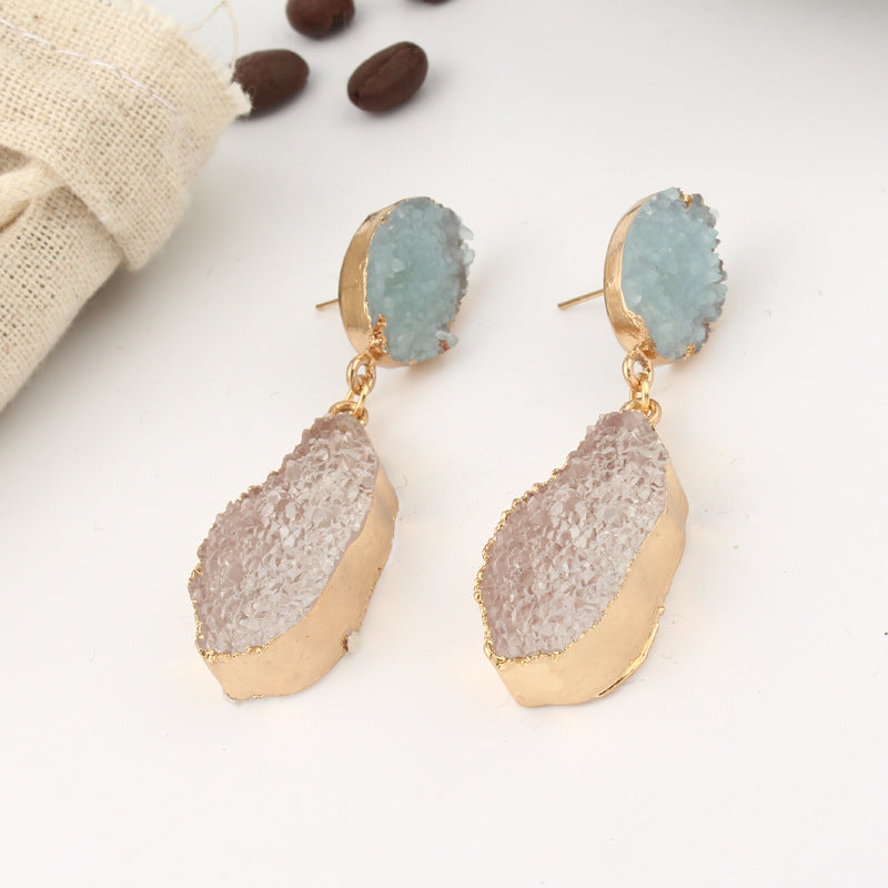 Simple Transparent Temperament Earrings