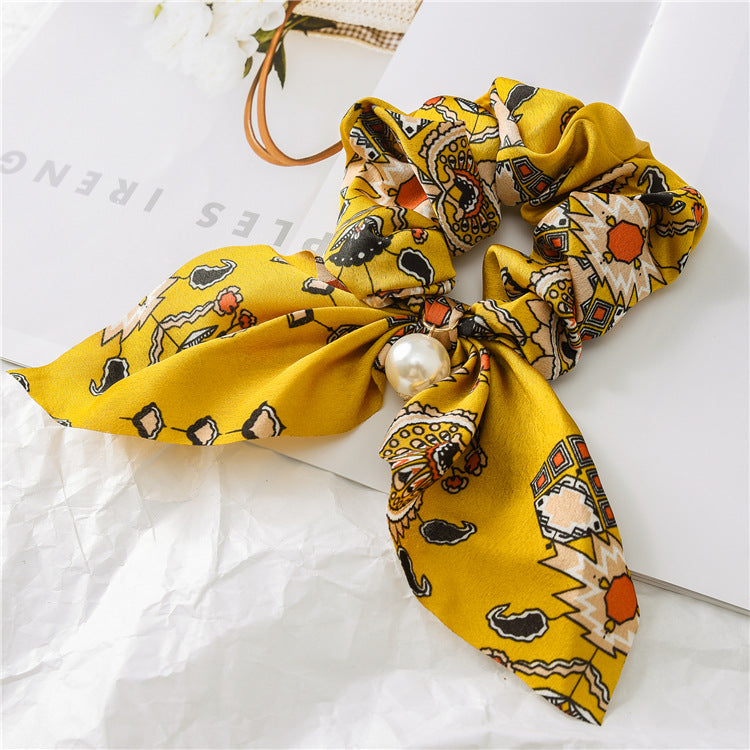 Large Hair Band Women's Hair Knot Knotted Big Bow Hair Rope