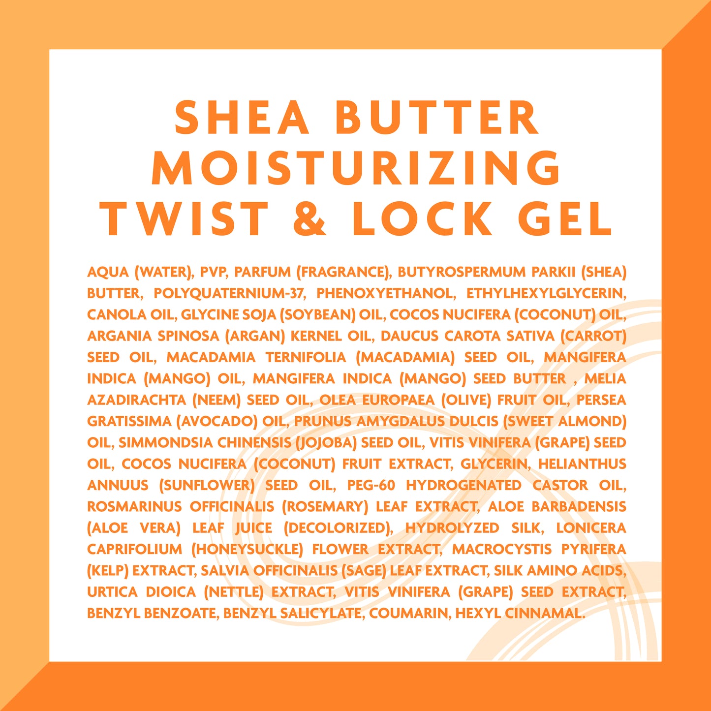 Cantu Moisturizing Twist & Lock Gel with Shea Butter 13 fl oz