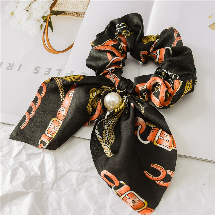Large Hair Band Women's Hair Knot Knotted Big Bow Hair Rope