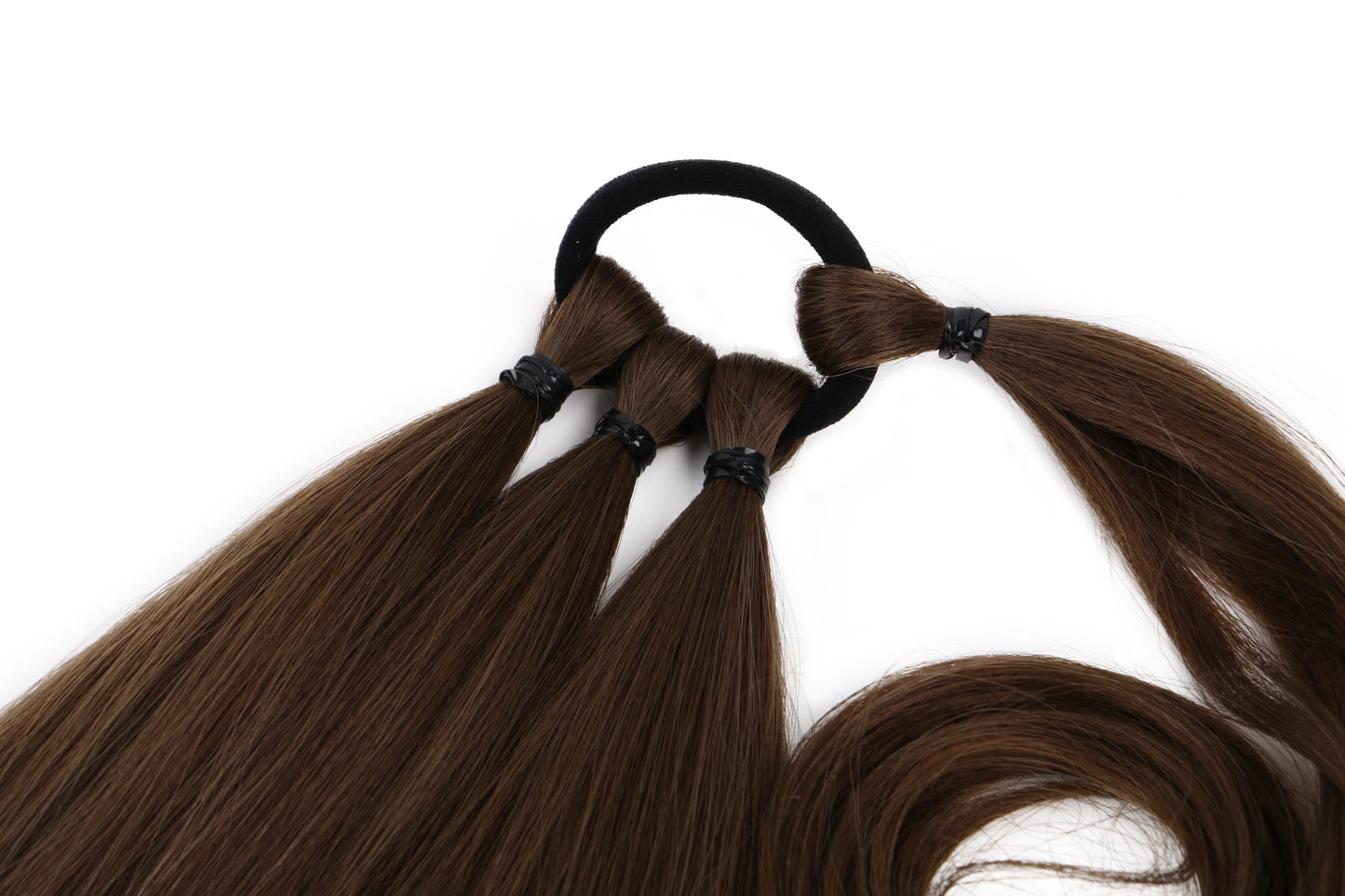 36inch Super Long Wrap Around Jumbo Pre Braided Ponytail Synthetic