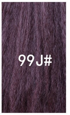 Lydia Tail Warping Synthetic 16" Kinky Straight Hairpiece With Two Plastic Comb Drawstring Ponytail Hair Extension Natural Black