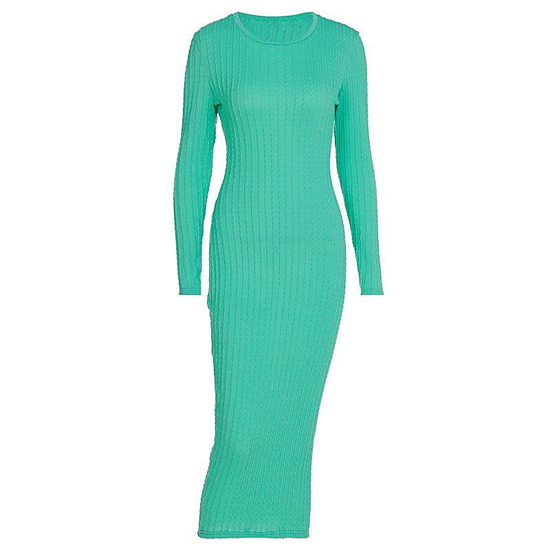 Long Sleeved Round Neck Skirt
