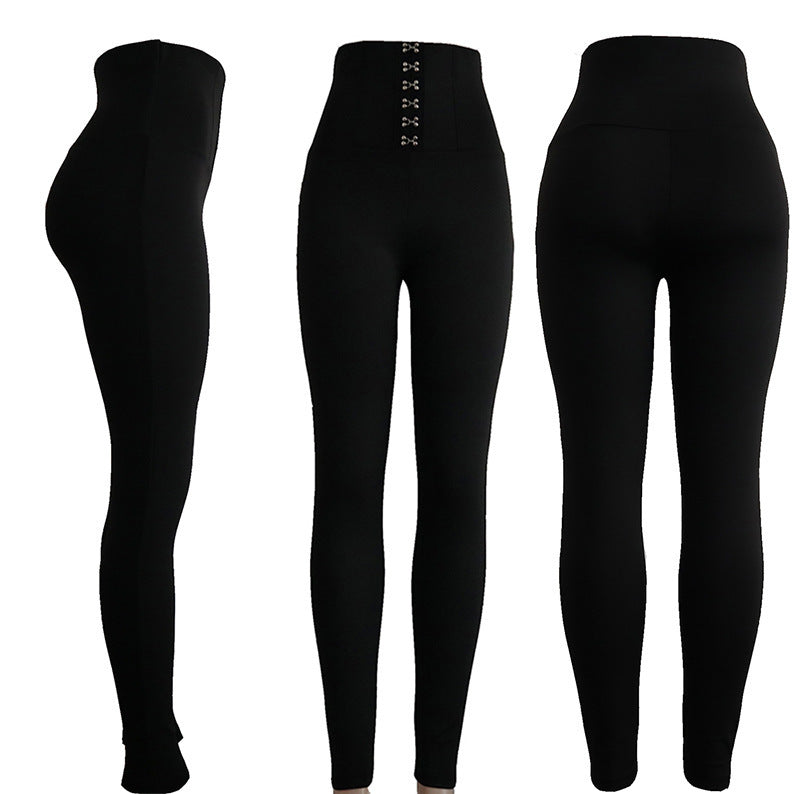 High Waist- Slim fit Pants