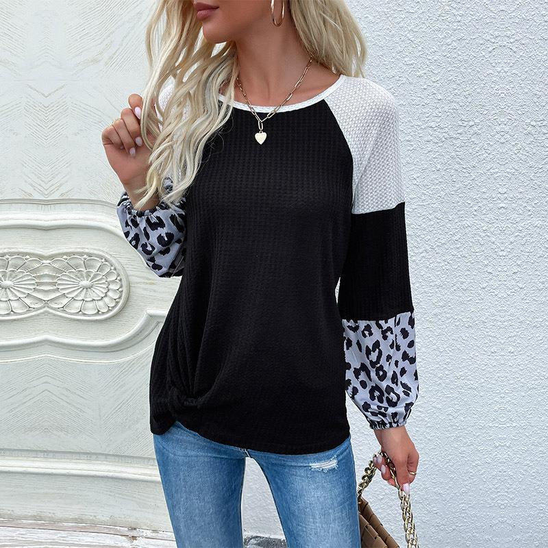 Pullover Leopard Loose Sweater