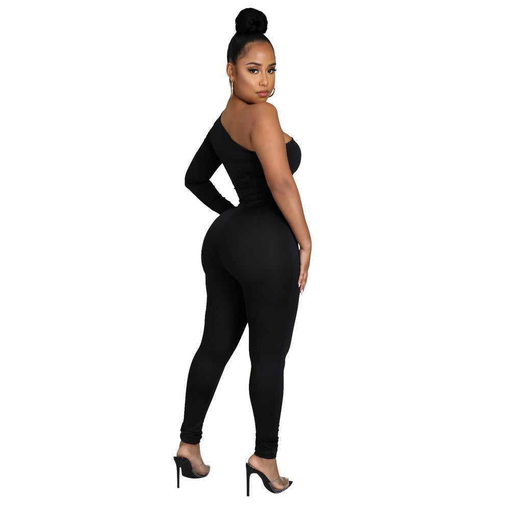 One-piece Off Shoulder Jumpsuit