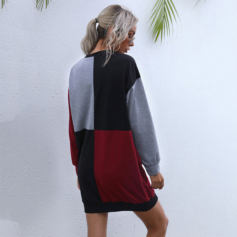 Round Neck Long Sleeve Casual Sweater