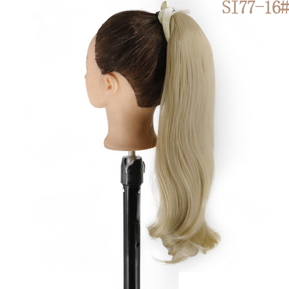LISI GIRL Synthetic Hair 22''34'' Long Straight Ponytail Clip