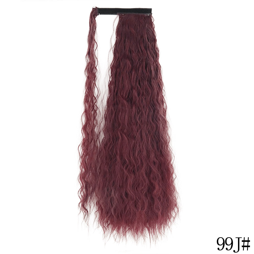 LISI GIRL Synthetic Hair 22''34'' Long Straight Ponytail Clip