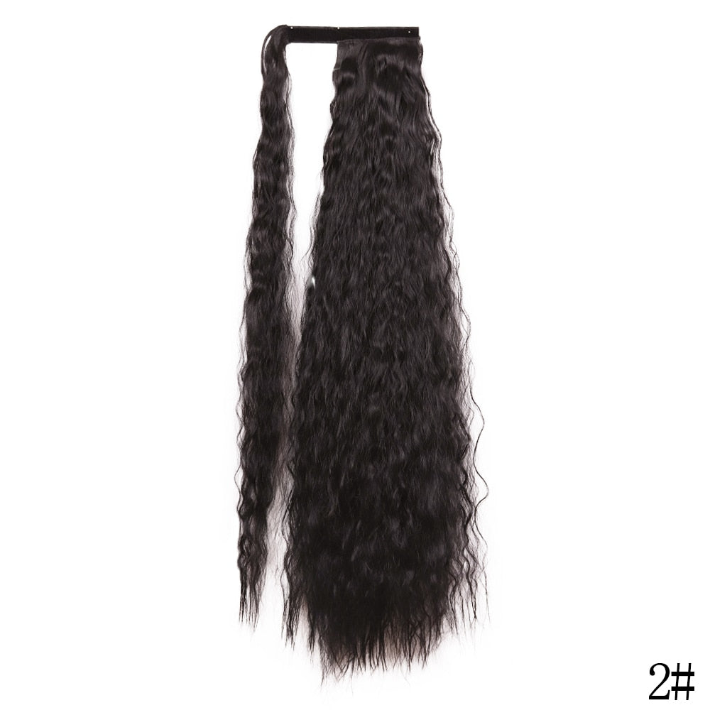 LISI GIRL Synthetic Hair 22''34'' Long Straight Ponytail Clip