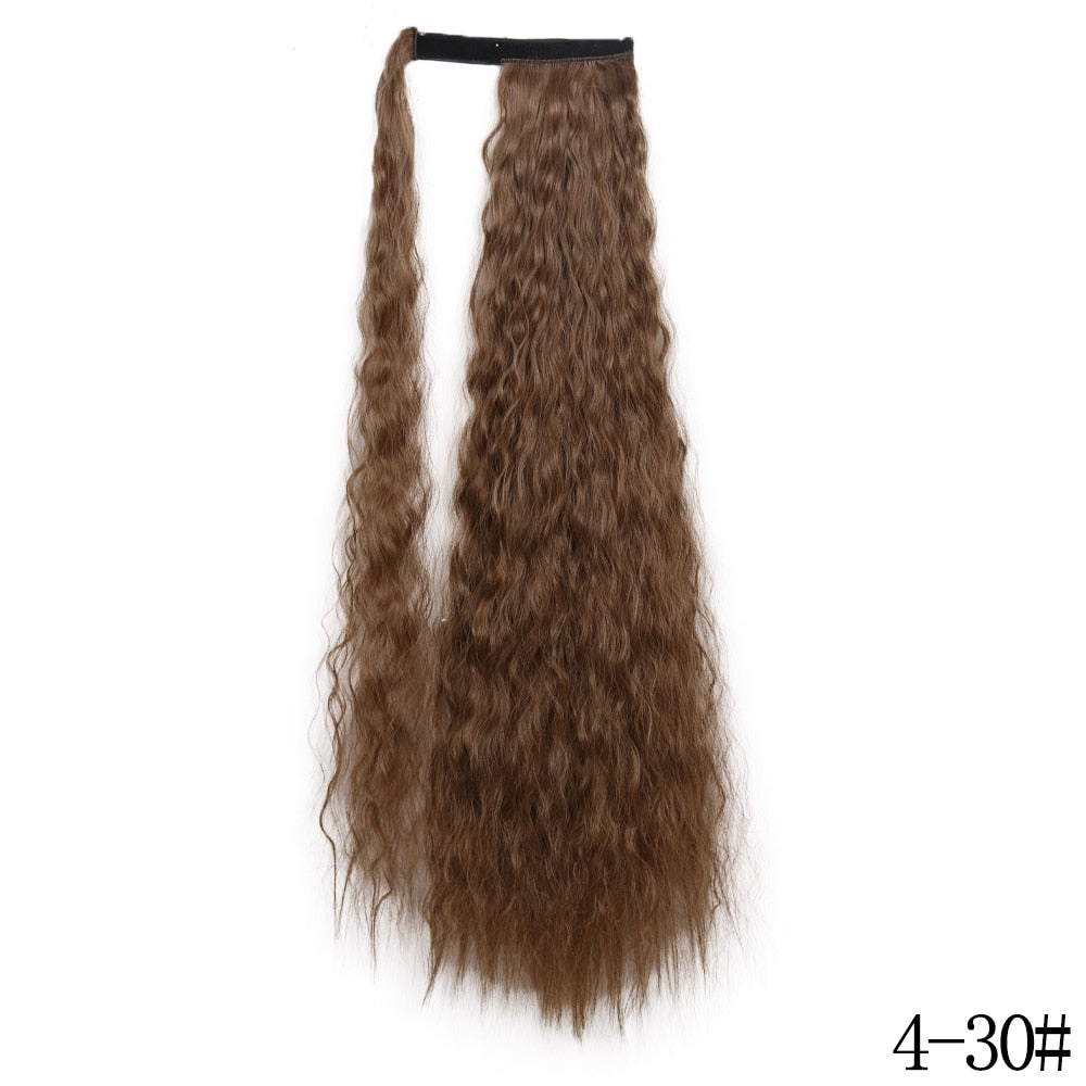 LISI GIRL Synthetic Hair 22''34'' Long Straight Ponytail Clip