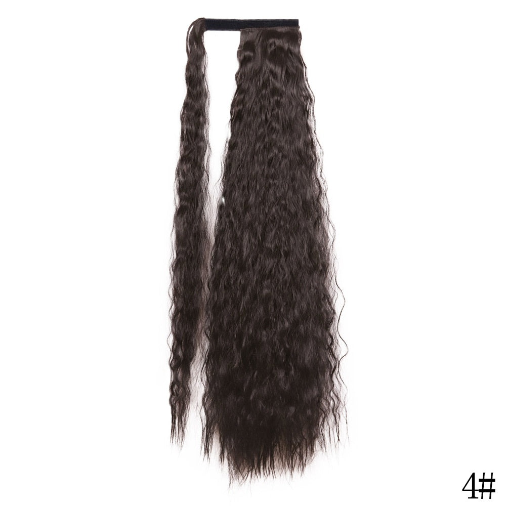 LISI GIRL Synthetic Hair 22''34'' Long Straight Ponytail Clip
