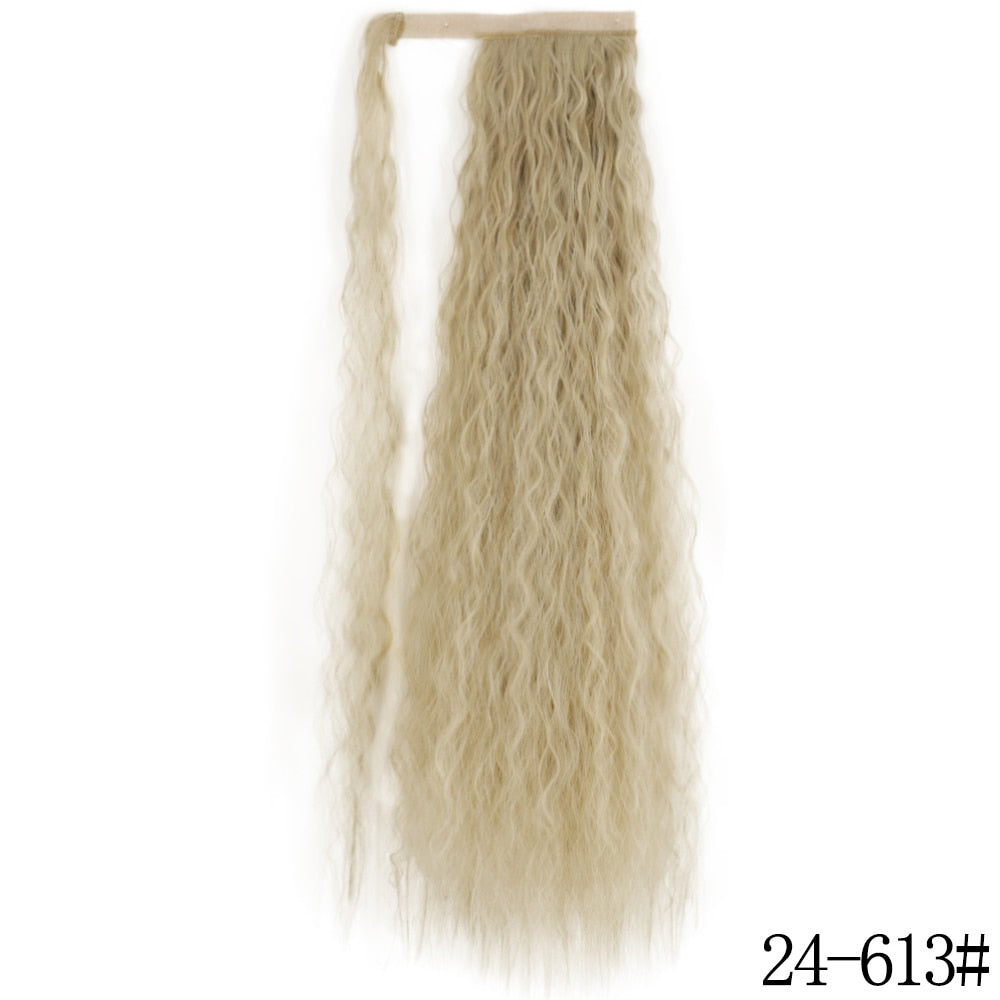 LISI GIRL Synthetic Hair 22''34'' Long Straight Ponytail Clip