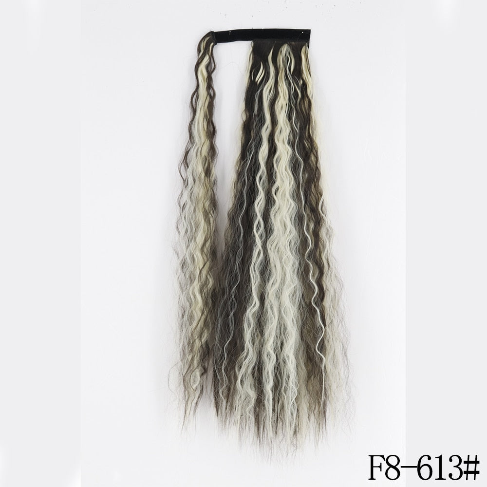 LISI GIRL Synthetic Hair 22''34'' Long Straight Ponytail Clip