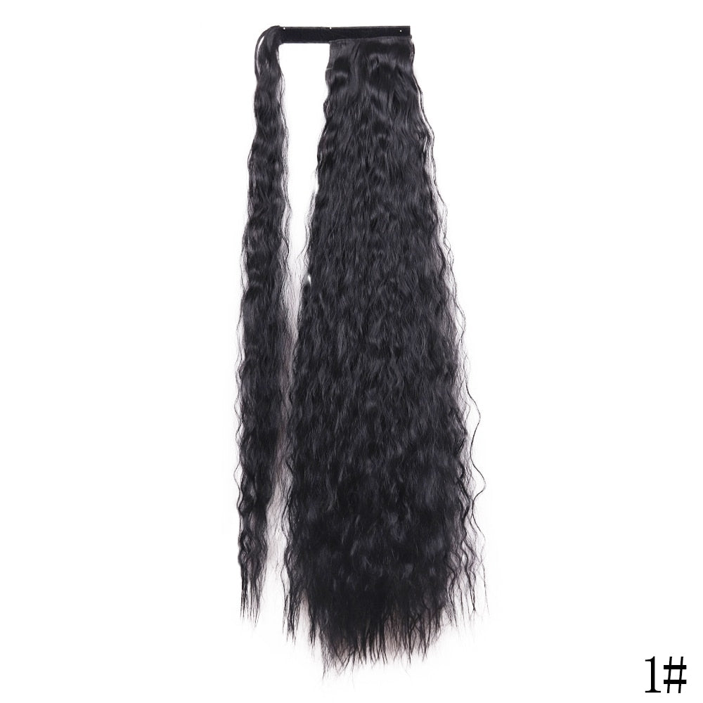 LISI GIRL Synthetic Hair 22''34'' Long Straight Ponytail Clip