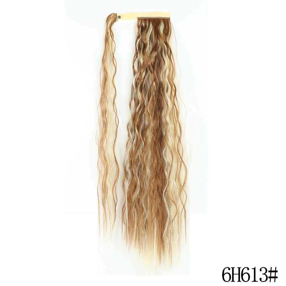 LISI GIRL Synthetic Hair 22''34'' Long Straight Ponytail Clip